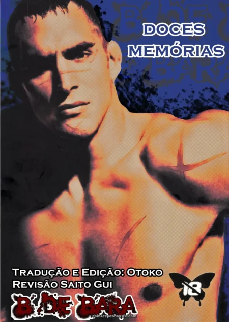 Peito musculoso suado com cicatrizes, músculos definidos e tesão em 'Doces Memórias'