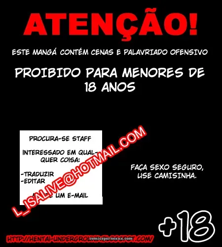 Mangá AmaetaiFUCKs No.2 com cenas explícitas de sexo, linguagem ofensiva e aviso +18, use camisinha para transas quentes e perigosas.